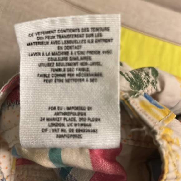 Anthropologie Hei Hei Floral Cargo Cropped Pants - 2 - Picture 13 of 13